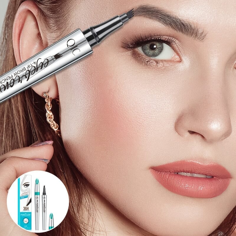 Waterproof Microblading Eyebrow Pencil | 4-Zinc Tip