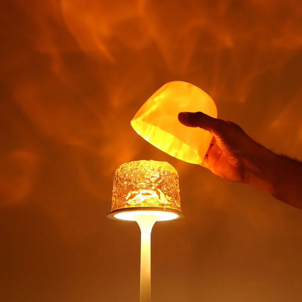 Wireless Aurora Night Lamp for Soothing and Ambient Illumination