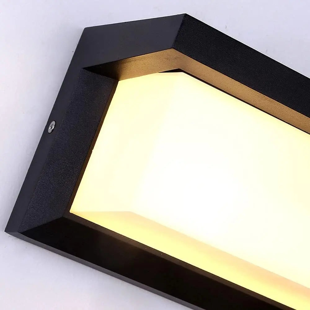 Weatherproof 20W LED Wall Light with Motion Detection for Outdoor Use