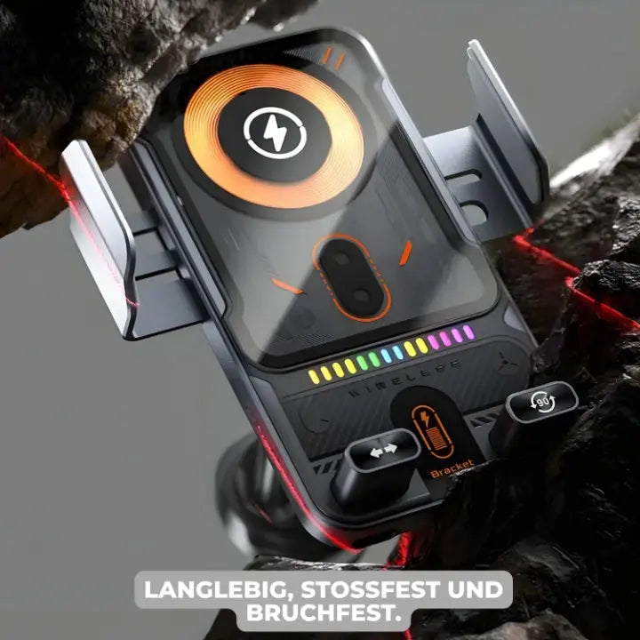 Wireless Charging Car Phone Mount for Mobile Devices