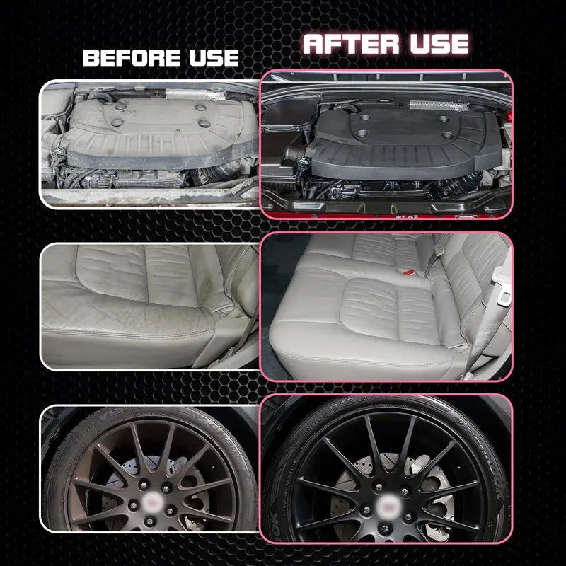 Polishing Spray for Car Interiors – Dry Finish Suitable for Plastic and Leather