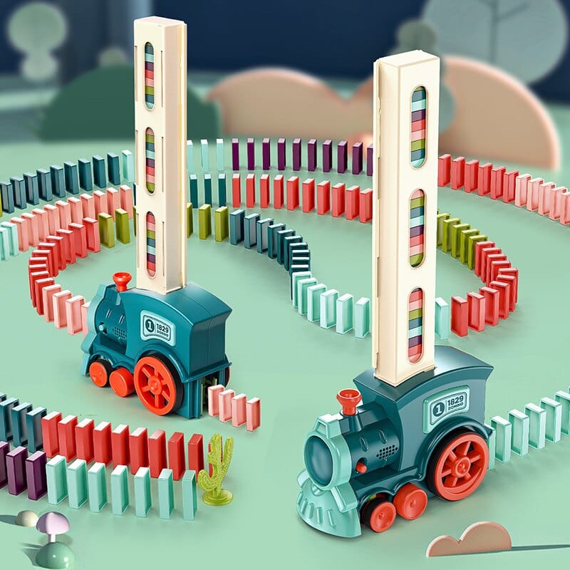 Domino Express Train: Ignite Imagination and Learning