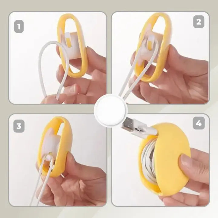 USB and Charging Cable Automatic Winder