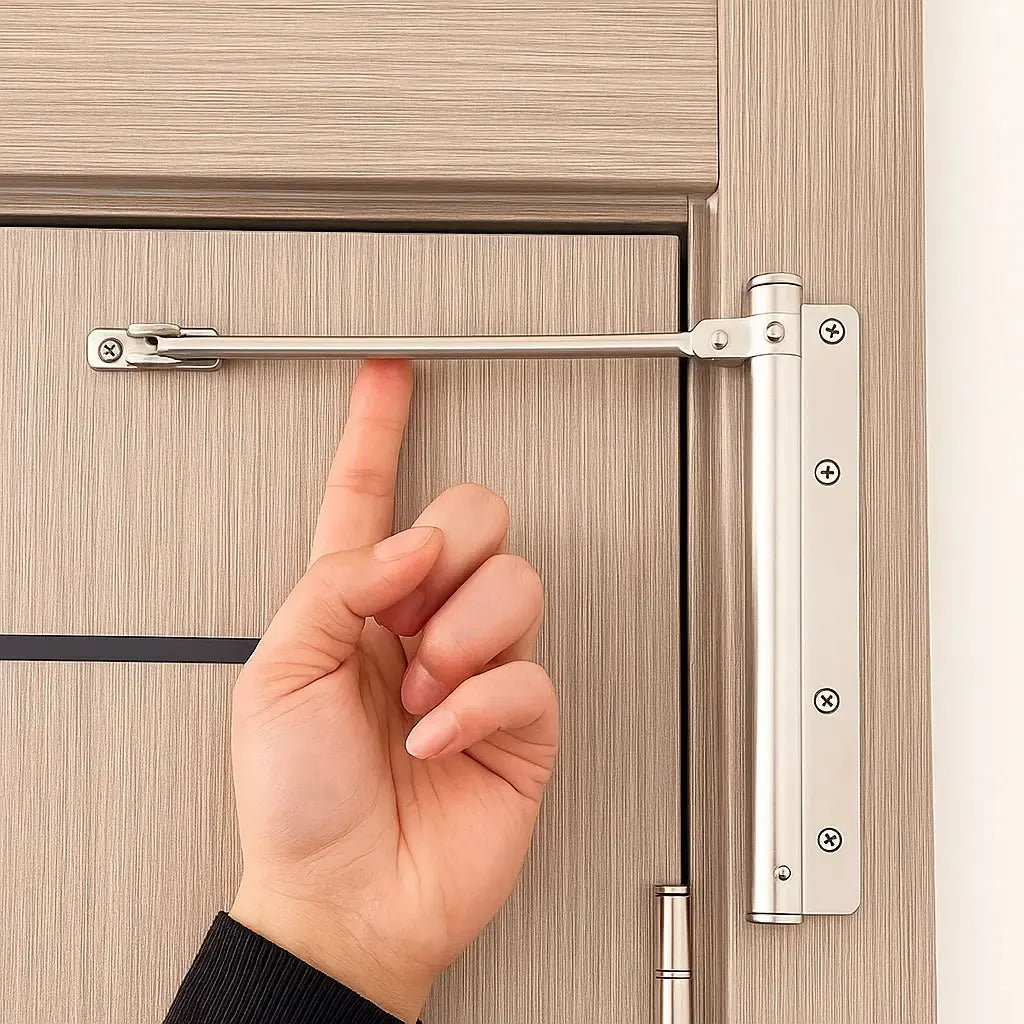 Quiet and Secure Automatic Door Closer – Smooth and Even Closure