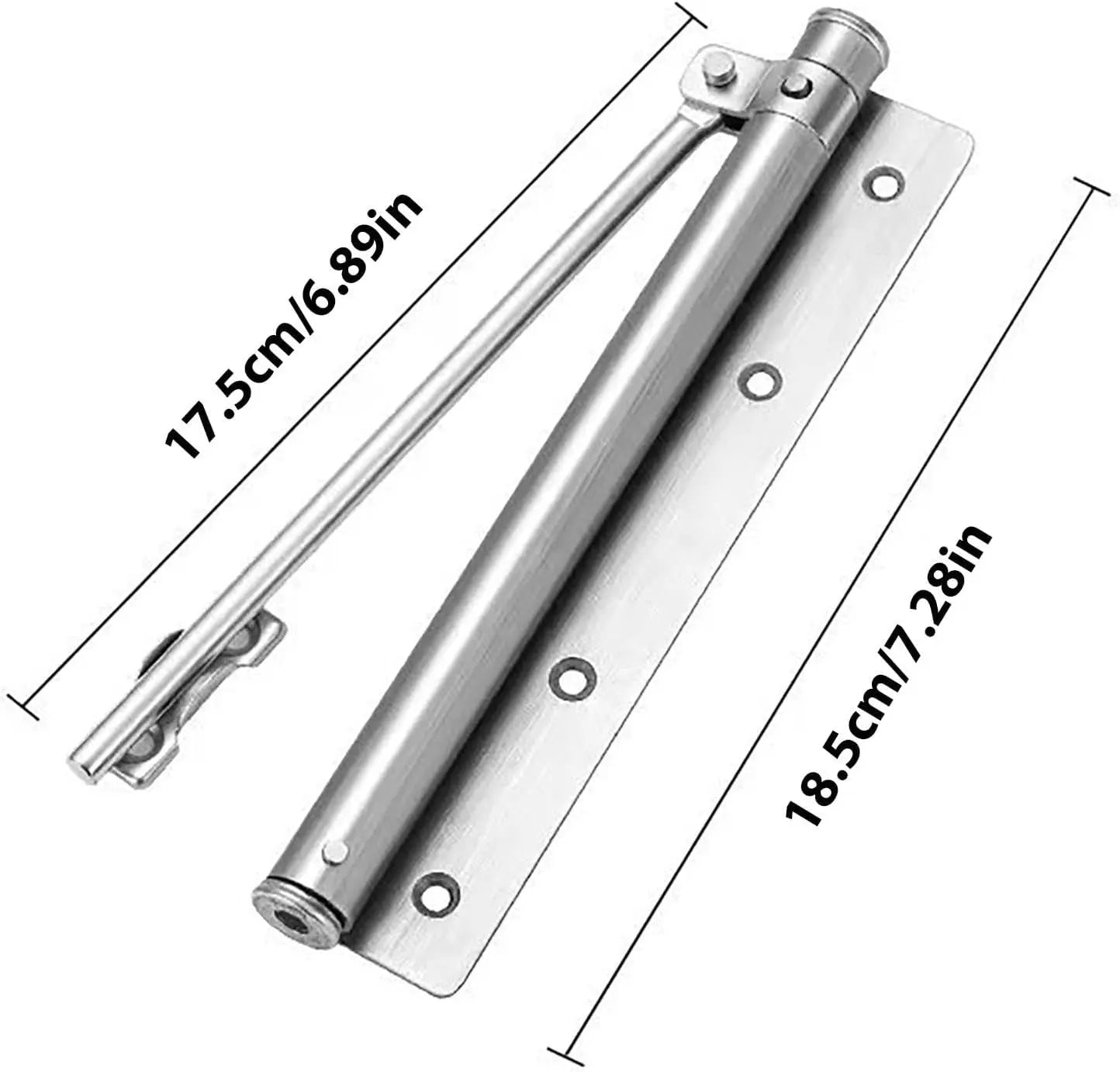 Quiet and Secure Automatic Door Closer – Smooth and Even Closure
