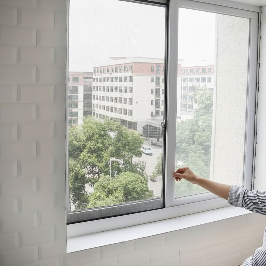 Window Mosquito Screen for Insect Protection and Fresh Air