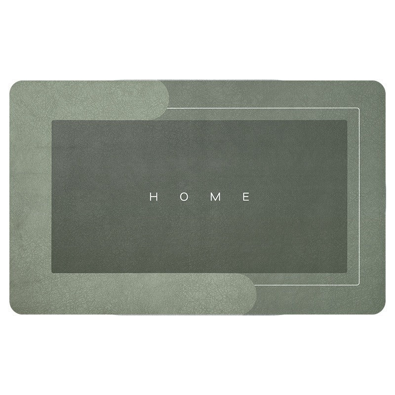 Quick-Drying Bath Mat | Highly Absorbent Microfiber | Non-Slip | Aqua Soft