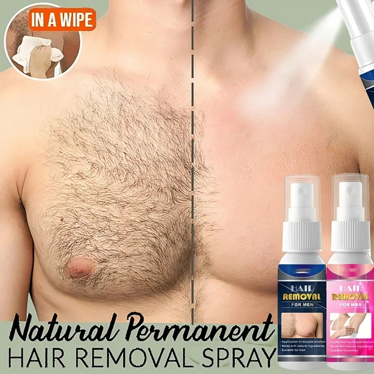 Hair Removal Spray - BareMist Formula