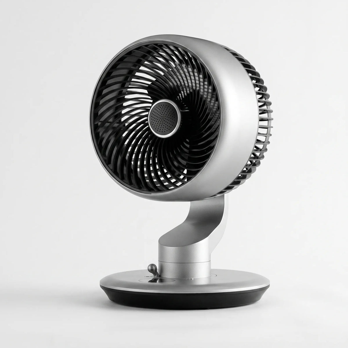 Cordless Rechargeable Desk Fan – Battery Operated, Quiet with Tilt and Suction Base