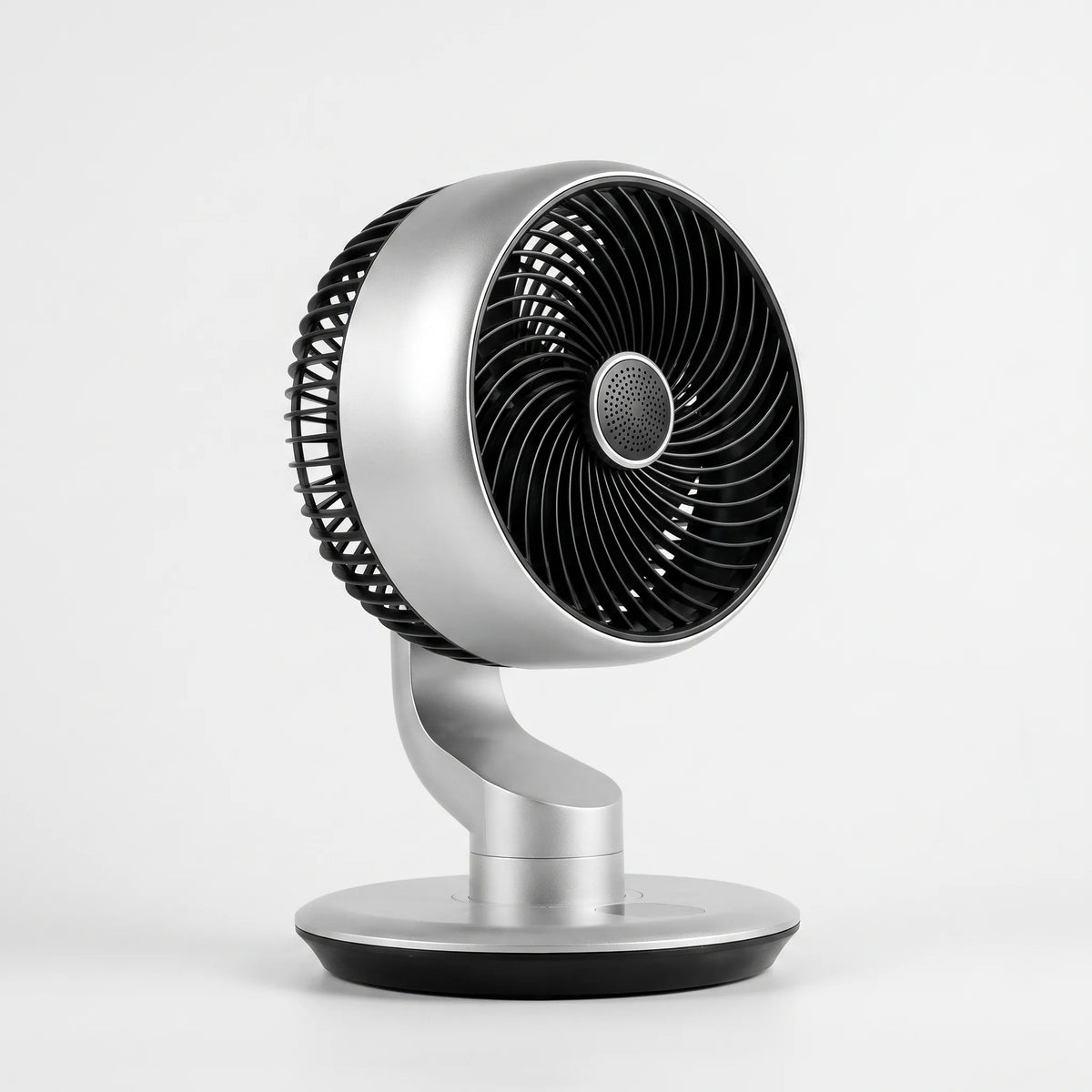 Cordless Rechargeable Desk Fan – Battery Operated, Quiet with Tilt and Suction Base
