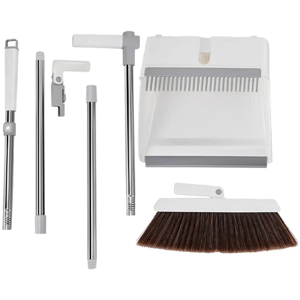 Long Handle Broom and Dustpan Combo – Bend-Free Cleaning Tool
