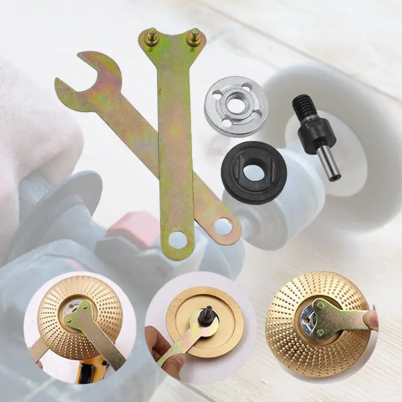 Drill Attachment for Blechnibbler – 360° Rotating Clean Cuts