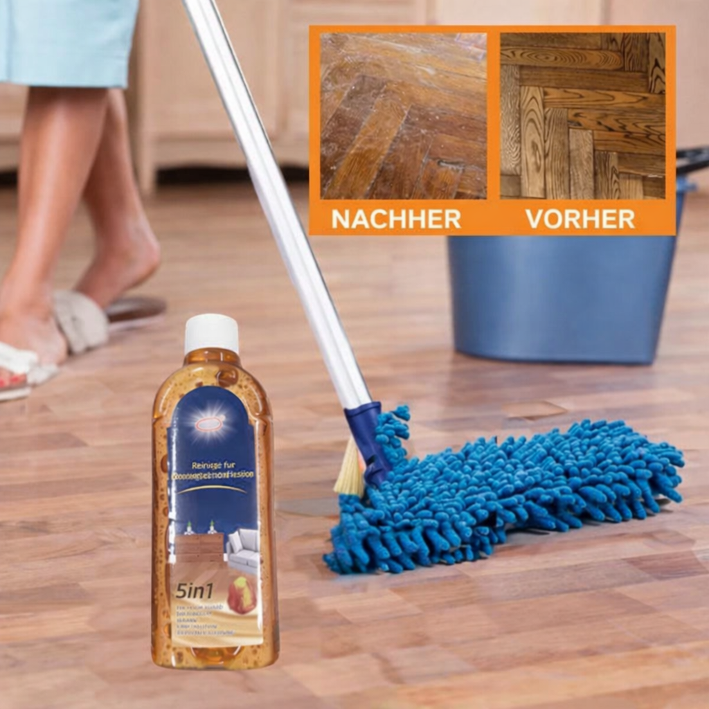 Floor Mop | Cleaning and Polishing Solution | Cleans and Maintains in One Swipe