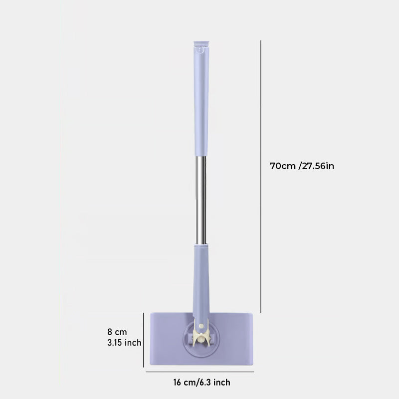 Floor Mop | Flat Mop with 360° Swivel Head | Touchless Pad Change
