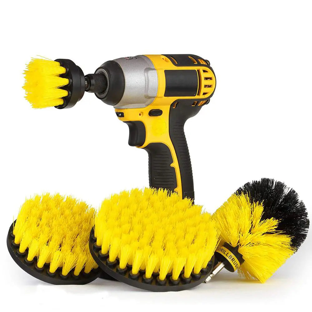 Tile and Grout Cleaning Brush Set – Ideal for Bathroom and Kitchen