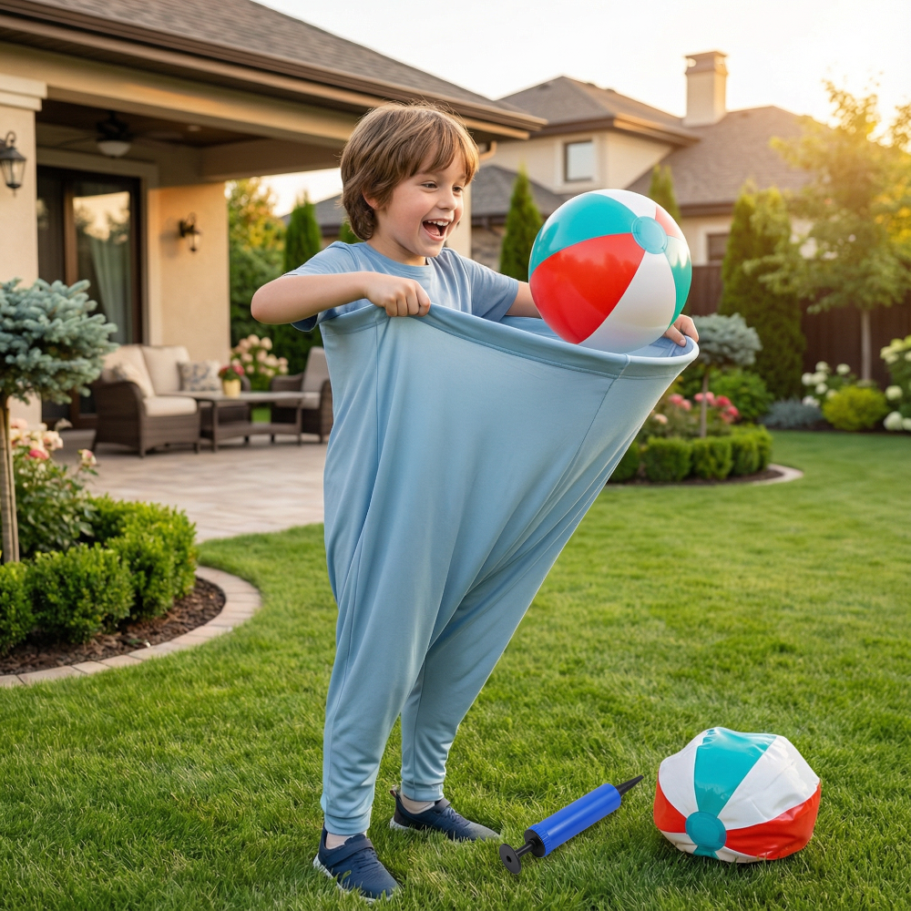 Garden Play Pants for Families Engaging in Outdoor Activities