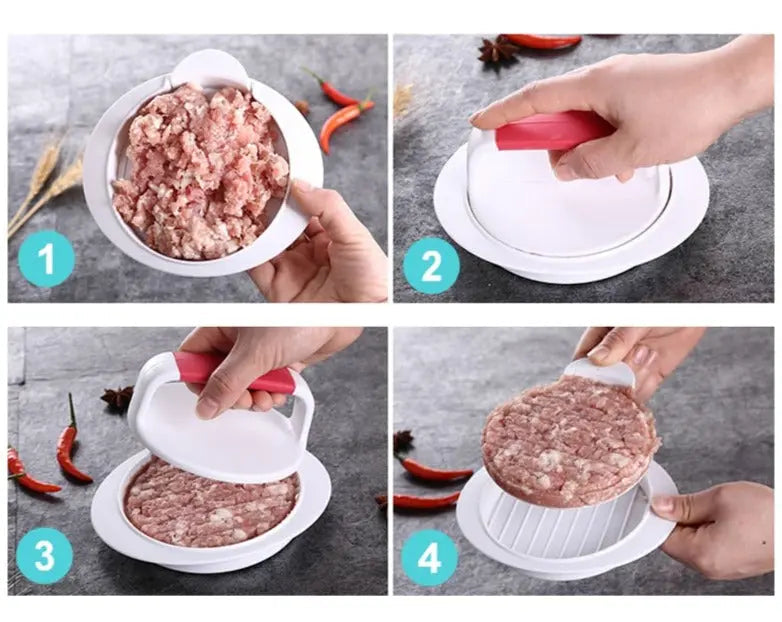 Burger Patty Maker | Consistent Shape | Non-Stick Coating