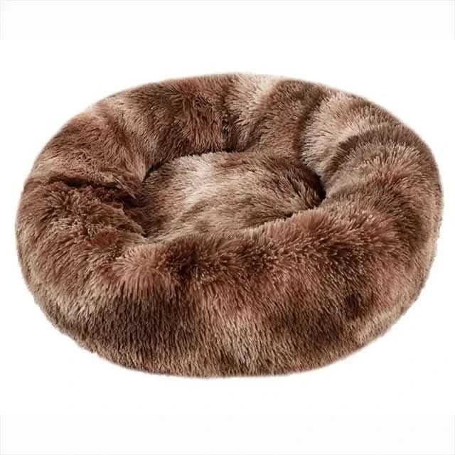 Cozy Plush Pet Bed for Warm and Comfortable Rest