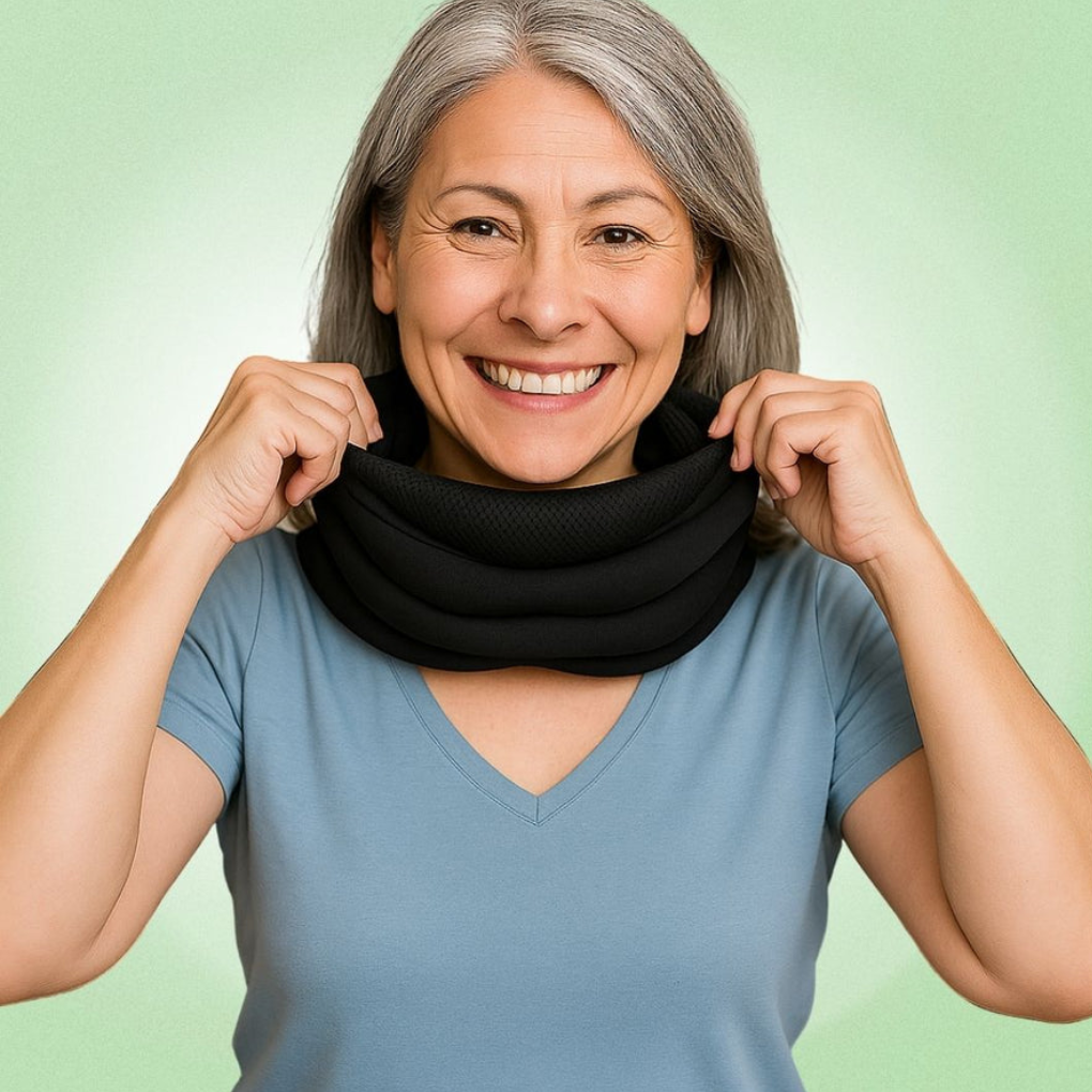Neck Support Foam Collar with Velcro Fastening for Everyday Use