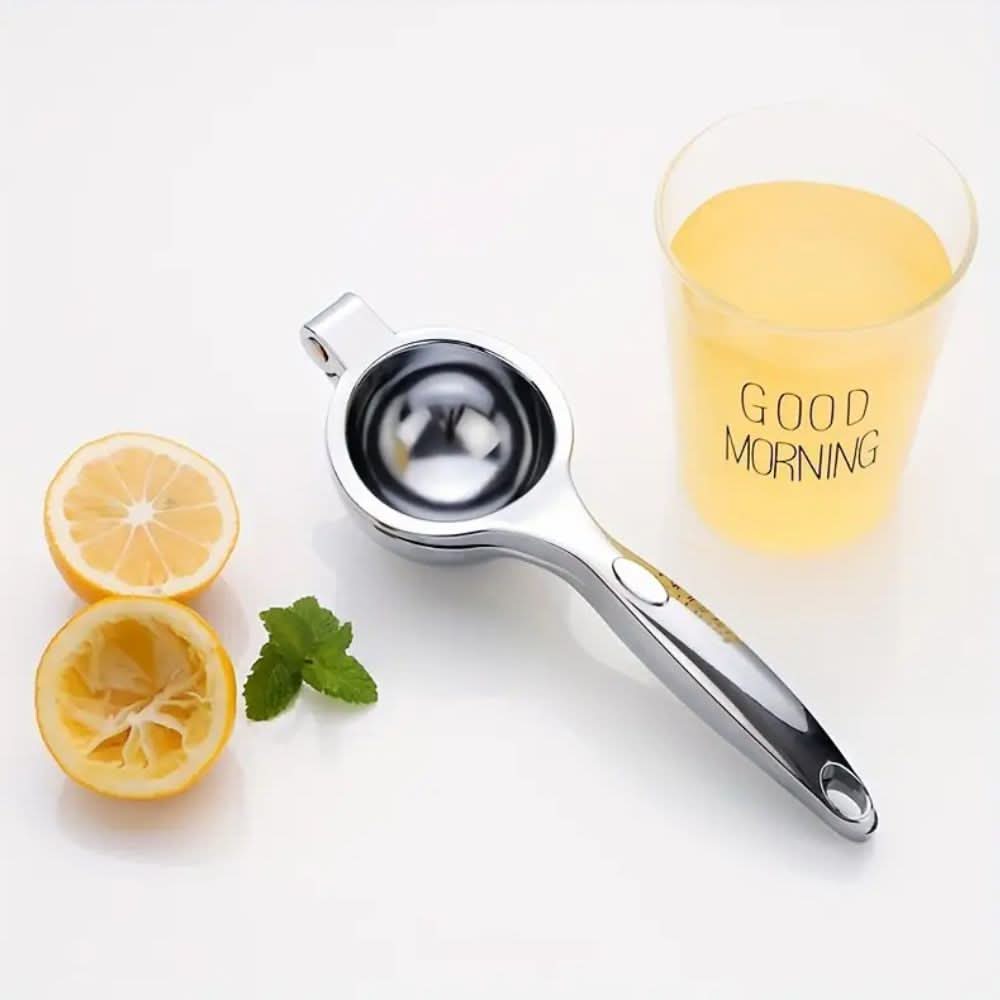Stainless Steel Manual Lemon Juicer for Easy Citrus Extraction