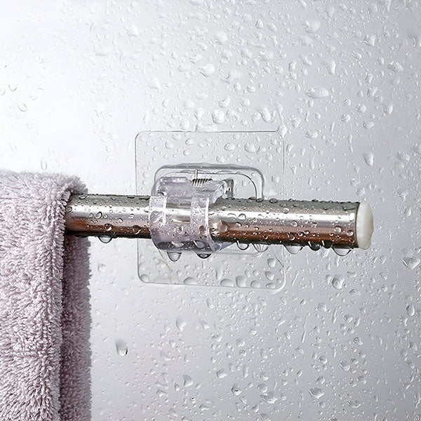 Self-Adhesive Transparent Wall Hook – No Drilling Needed