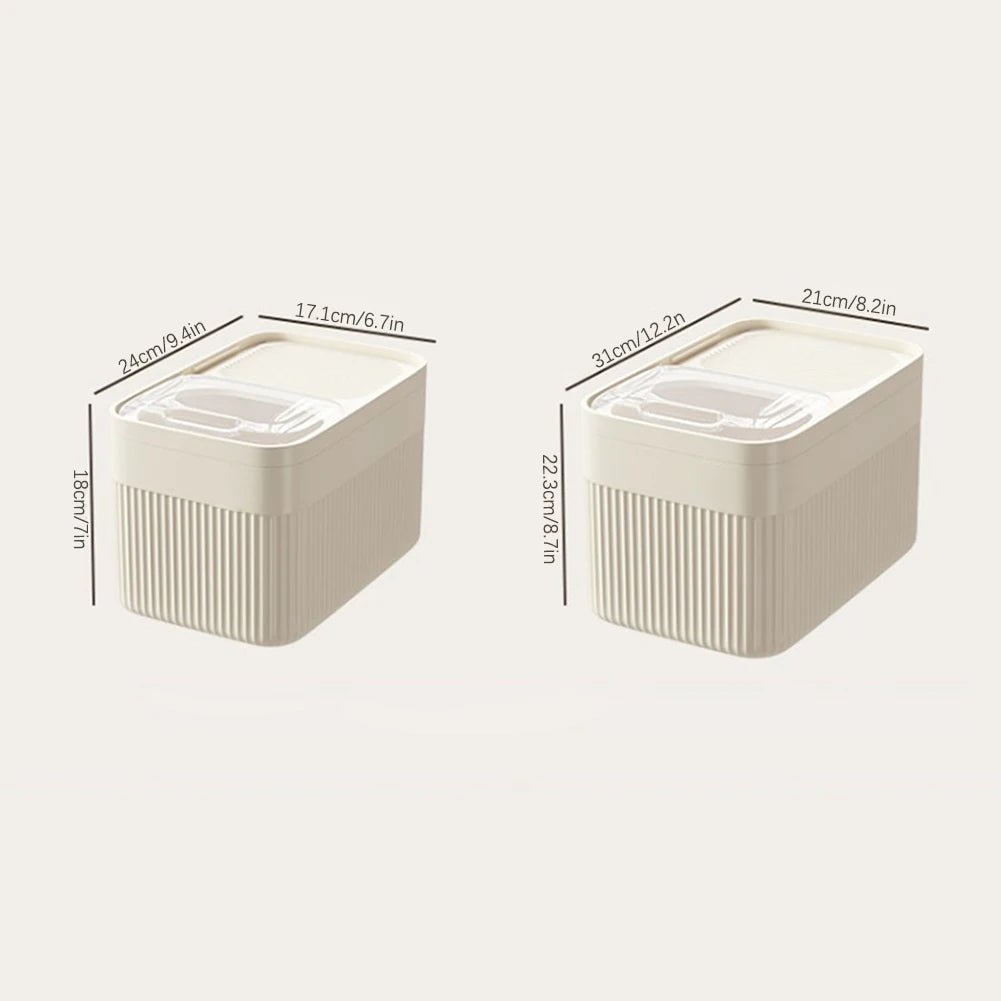 Silicone-Sealed Airtight Container for Storing Dry Food