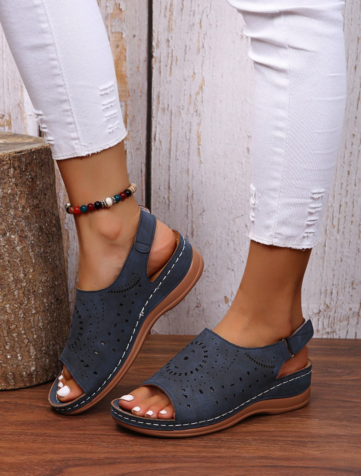 Sandals for Foot Health with Triple Arch Support