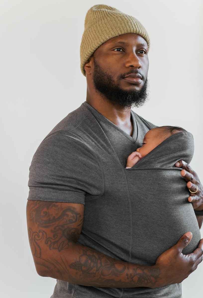 Stylish All-Day Babywearing Tee for Ultimate Comfort