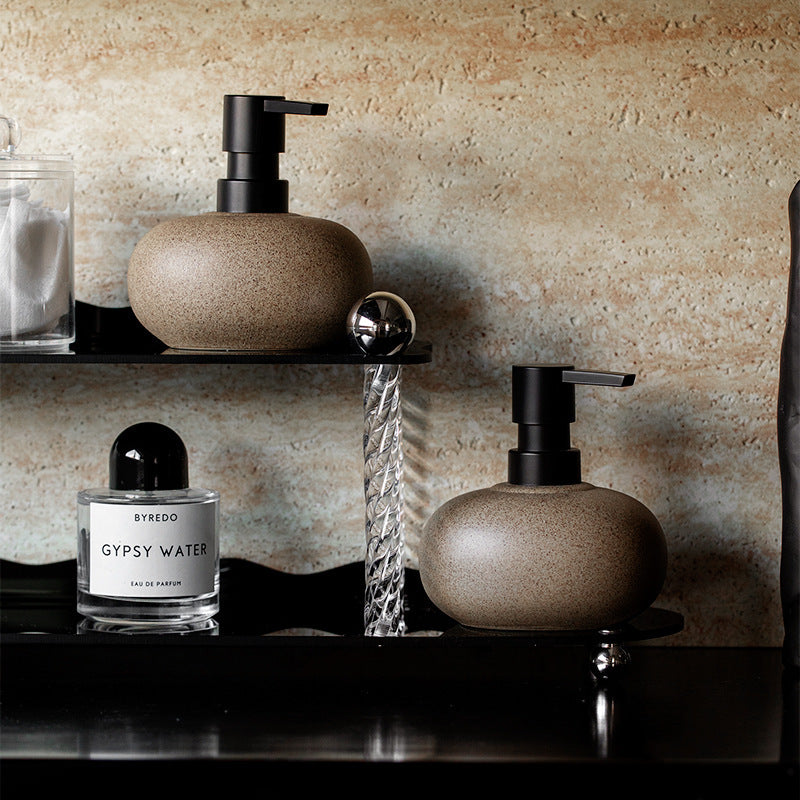 Elegant Ceramic Soap Dispenser for Kitchen & Bath – 10 oz