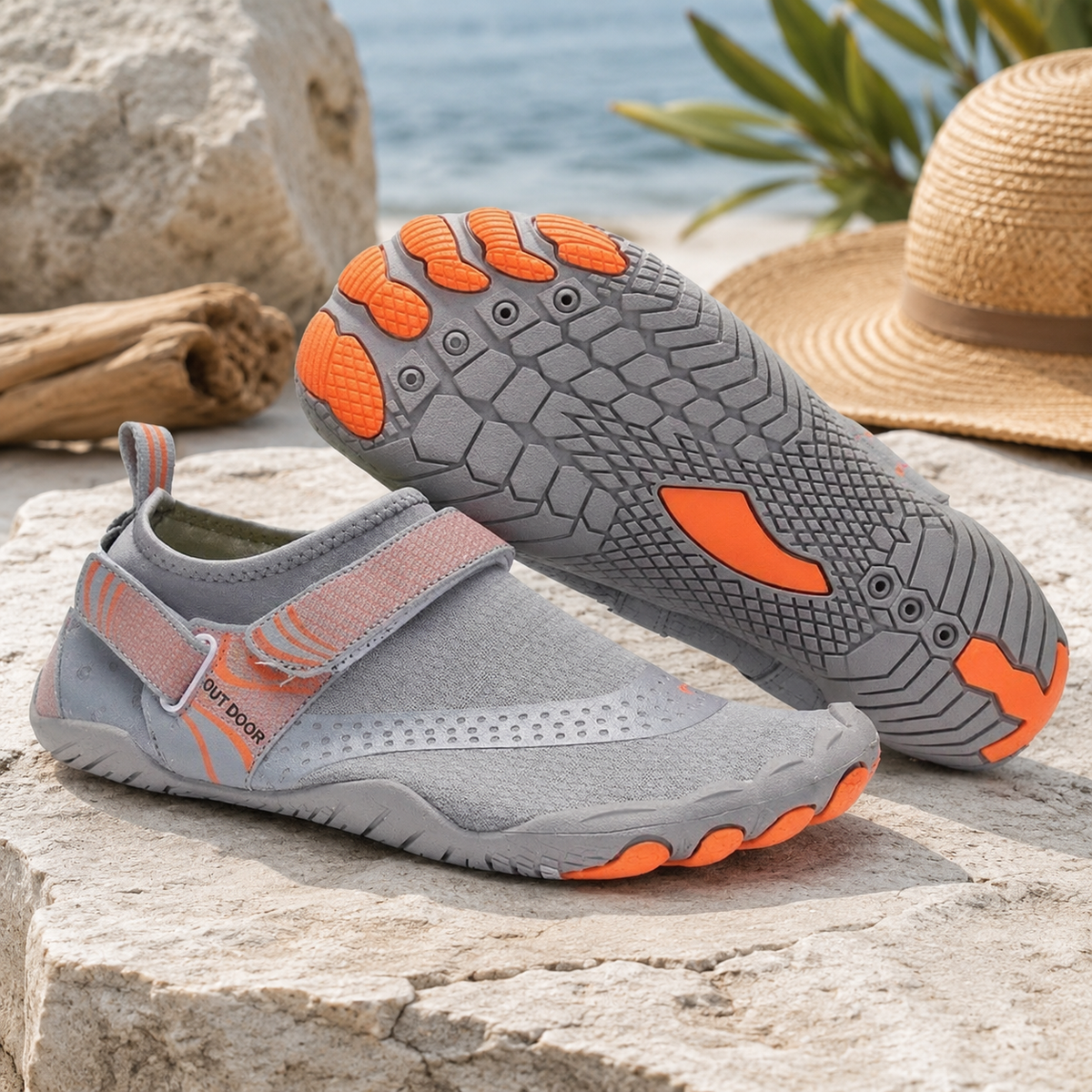 Lightweight Aqua Shoes for Surf, Pool & Watersports – Quick-Dry Non-Slip Beach Footwear
