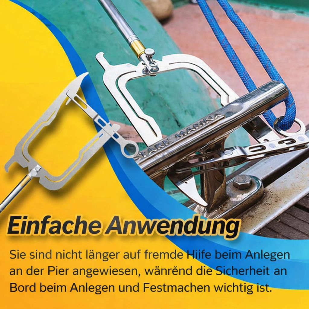 Stainless Steel Telescopic Boat Dock Hook