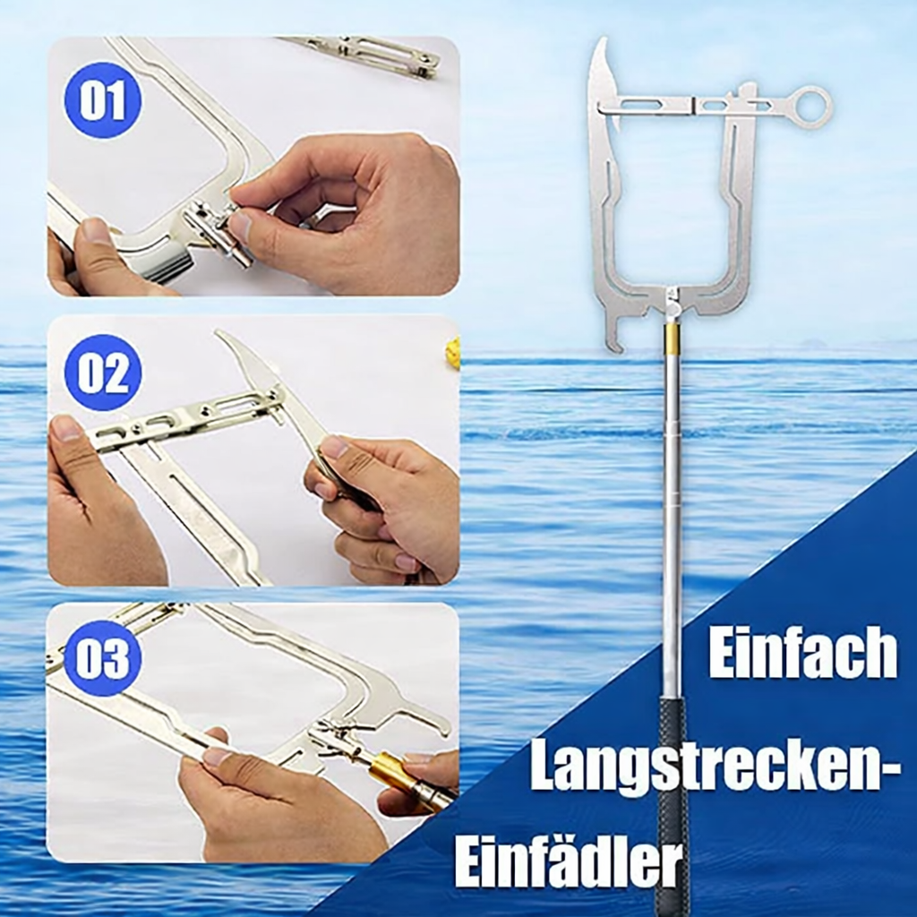 Stainless Steel Telescopic Boat Dock Hook
