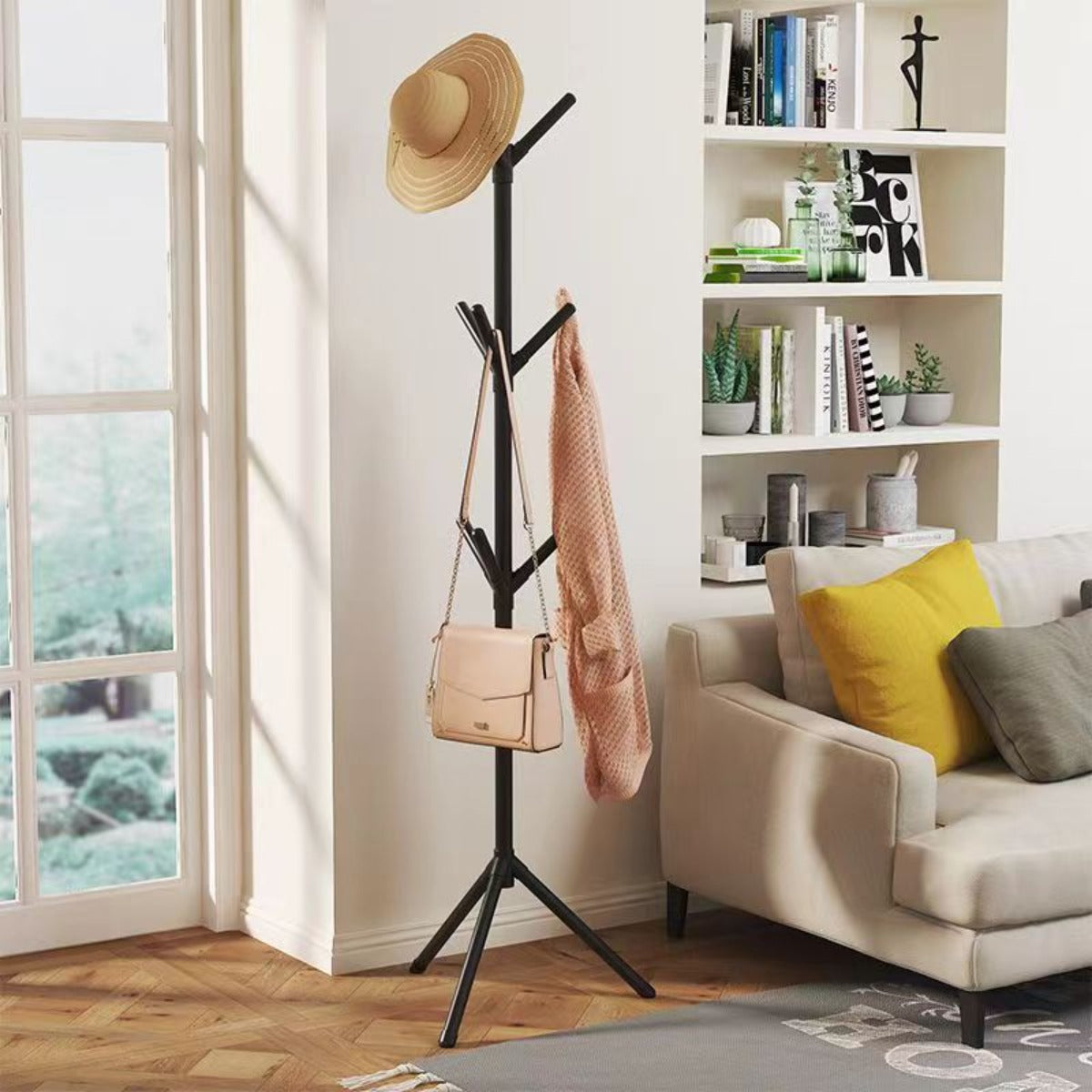 Stylish Wall-Mounted Coat Hook in Chic Branch Design