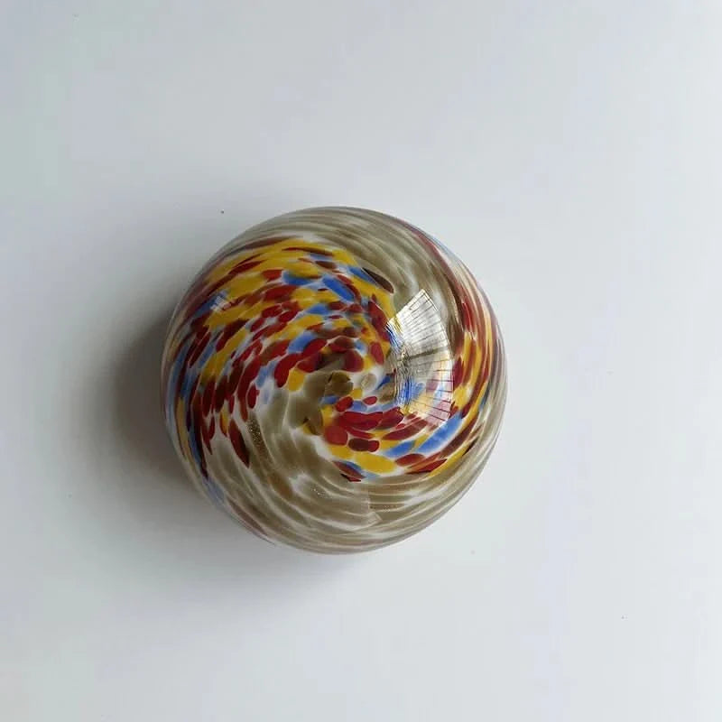 Colorful Glass Sphere Wall Lamp