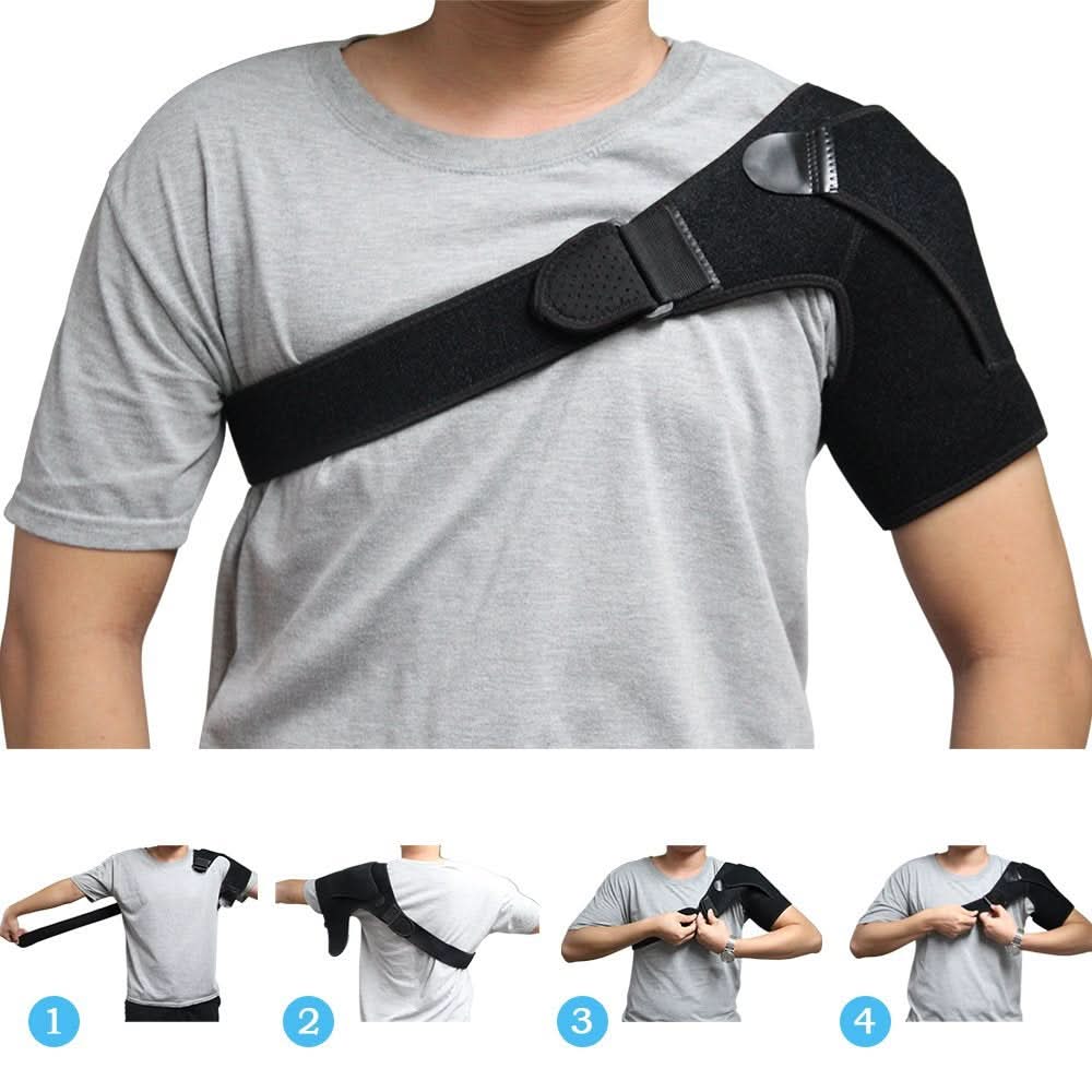 Adjustable Shoulder Brace for Pain Relief and Enhanced Support