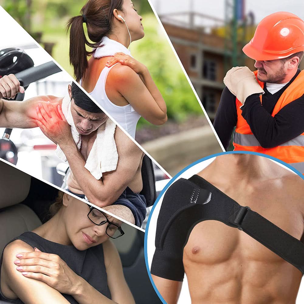 Adjustable Shoulder Brace for Pain Relief and Enhanced Support