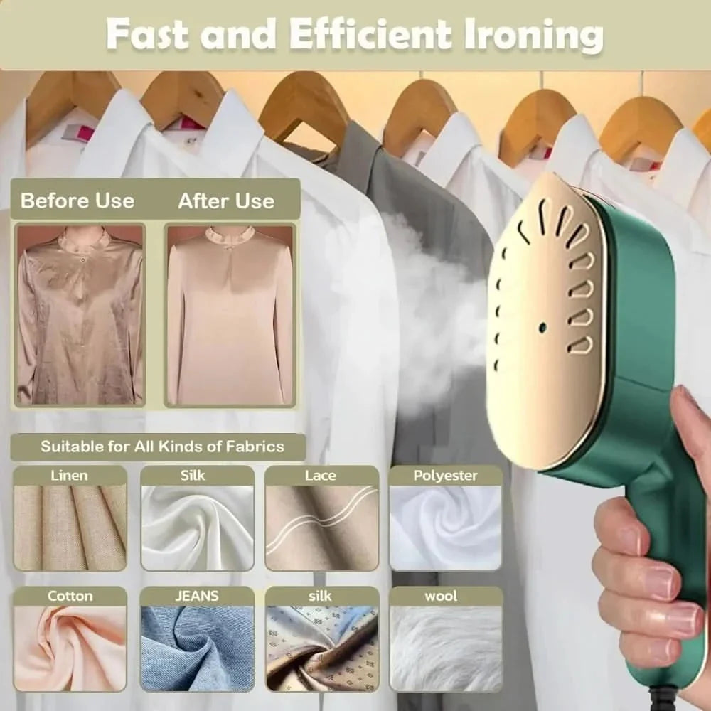 Compact Garment Steamer for Daily Fabric Maintenance