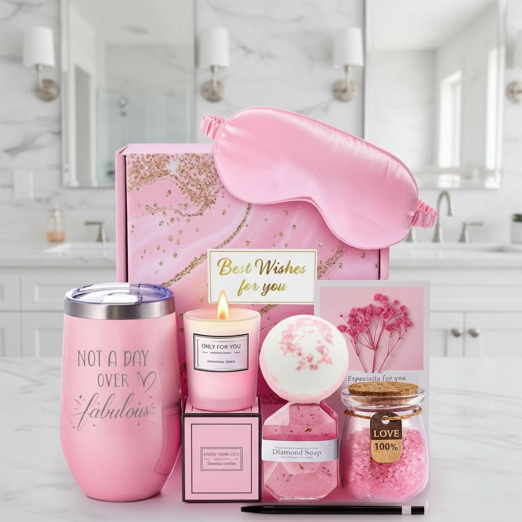 Relaxation and Self-Care Spa Gift Set – Luxurious Home Experience