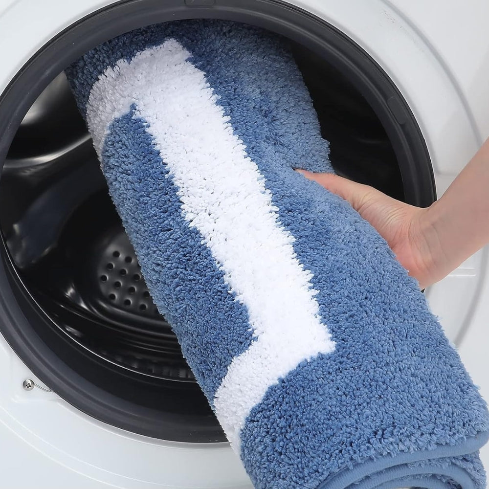 Quick-Dry Anti-Slip Bathroom Mat Made of Soft Microfiber
