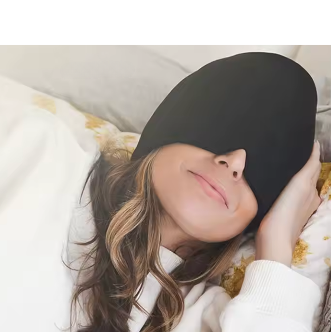 Cold Therapy Headache Wrap and Ice Hat for Migraine Relief
