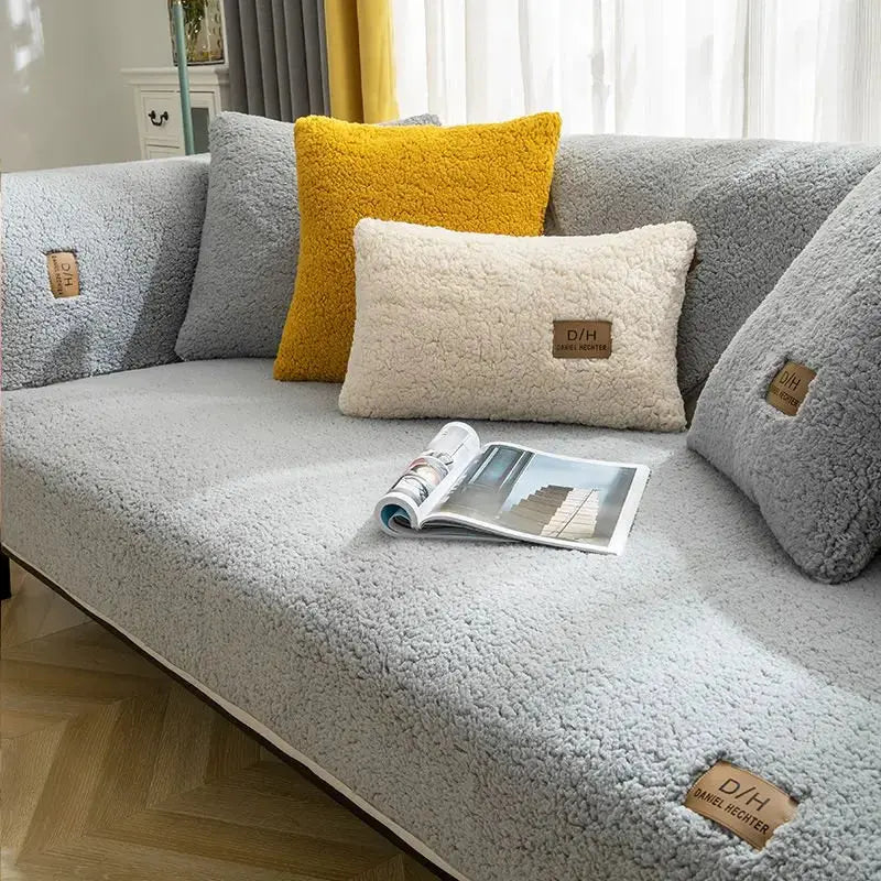 Sofa Protector in Soft Fabric for Comfortable Covering