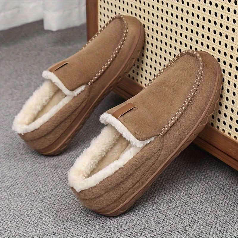 CozyWool Loafers - Soft and Warm Slippers for Winter Relaxation