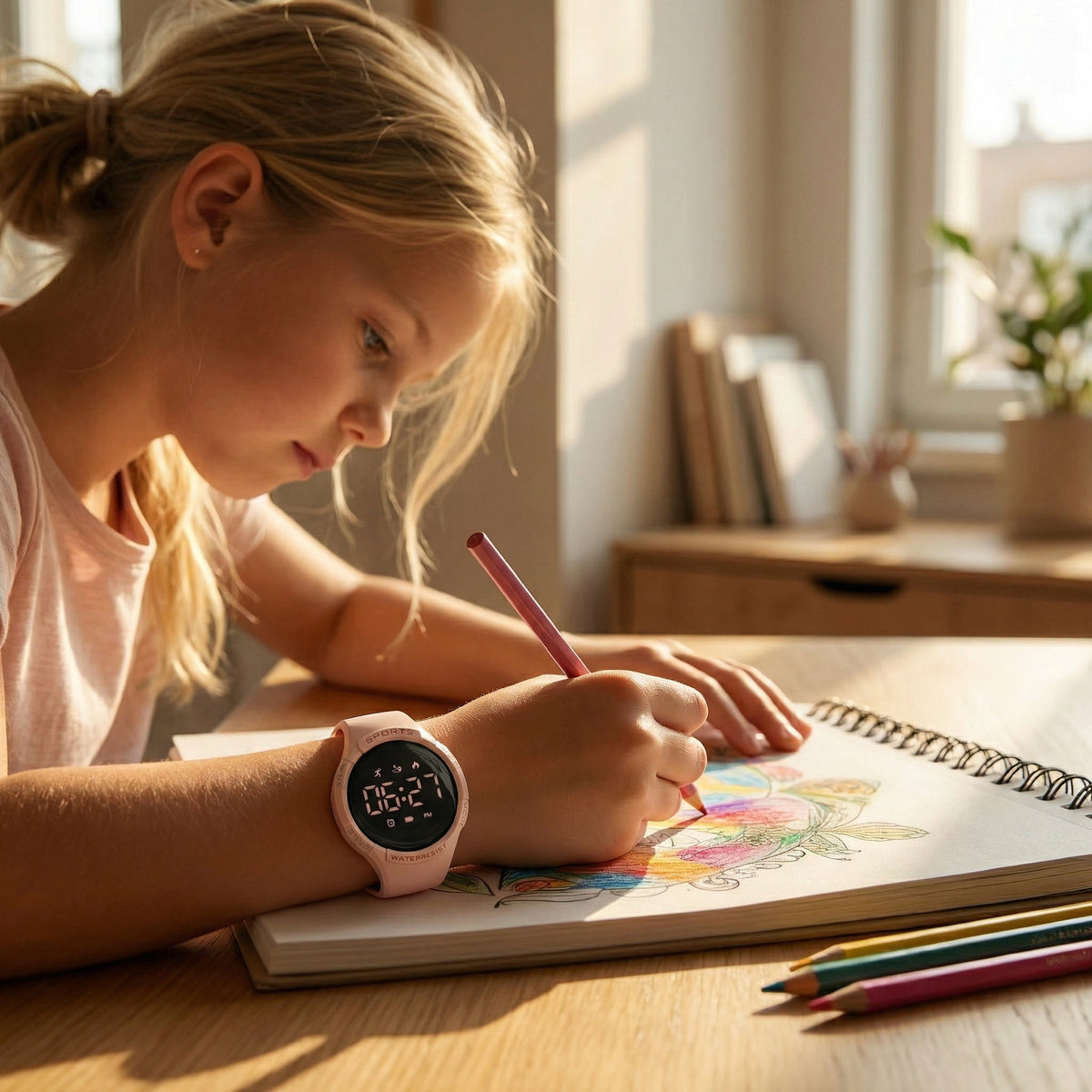 Children's Smartwatch with IP68 Water Resistance & 3D Activity Monitoring
