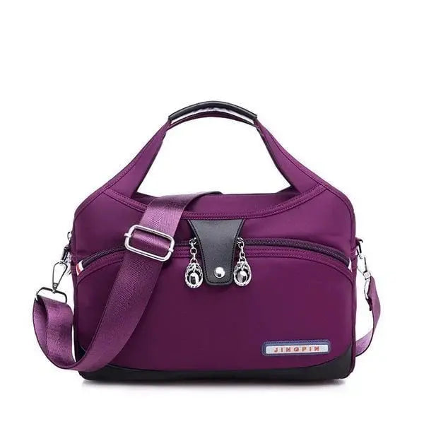 Shoulder Bag with 5 Pockets – Anti-Theft Design