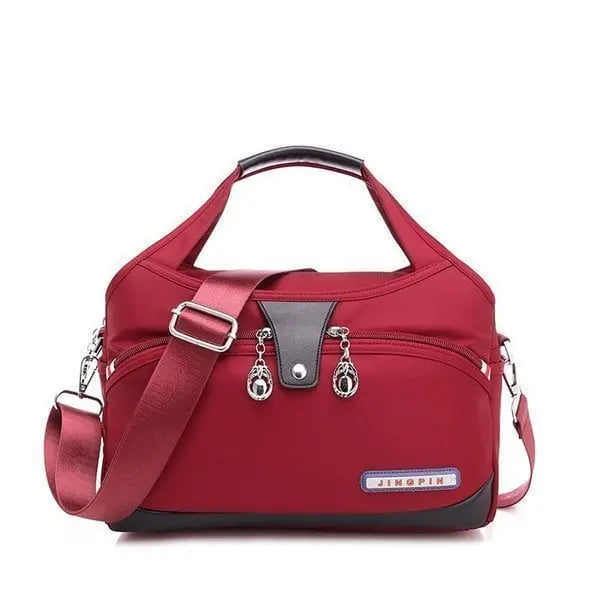 Shoulder Bag with 5 Pockets – Anti-Theft Design