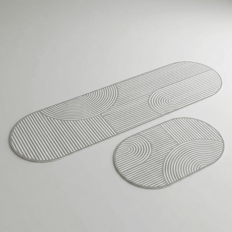 Ergonomic Anti-Fatigue Kitchen Mat with Non-Slip Backing