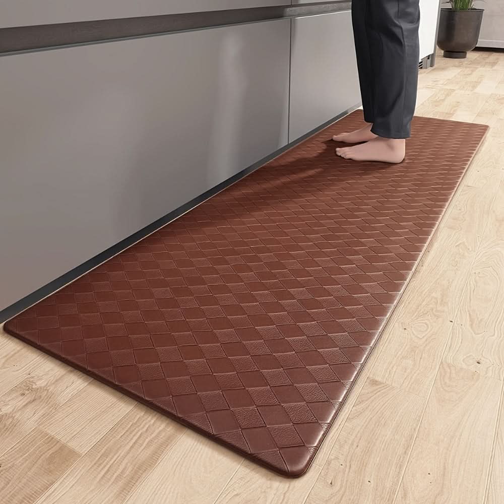 Comfortable Non-Slip Kitchen Rug - Cushioned Anti-Fatigue Mat