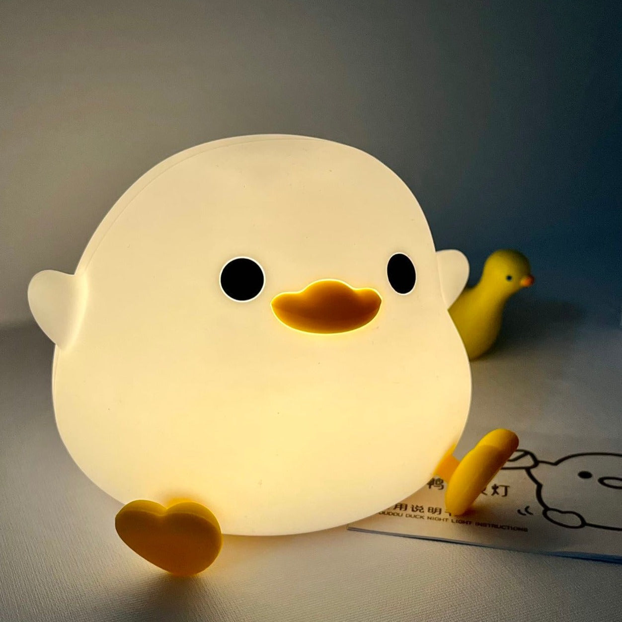 Touch-Controlled LED Chick Night Light with Timer Feature