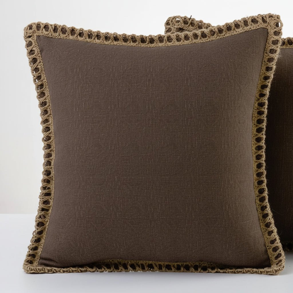 Chic Parisian-Inspired Cushion Cover for Stylish Interiors