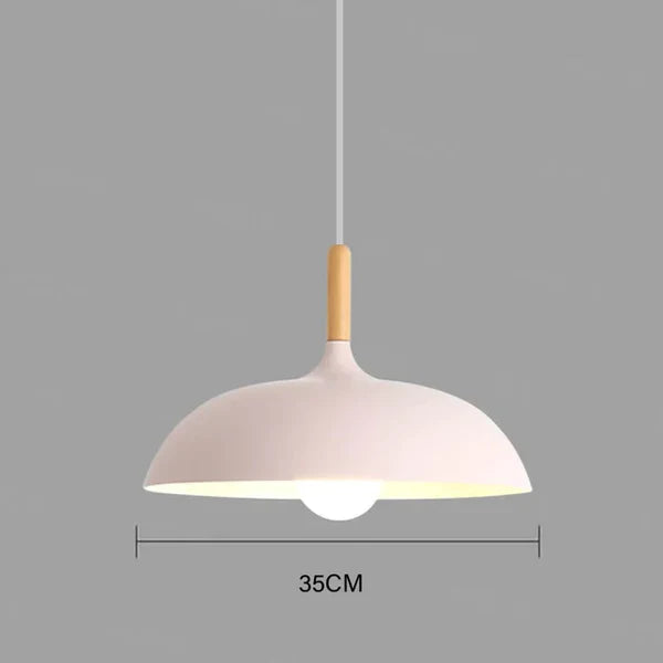 Ceiling Light in North Oak | Warm Illumination | Timeless Aesthetic